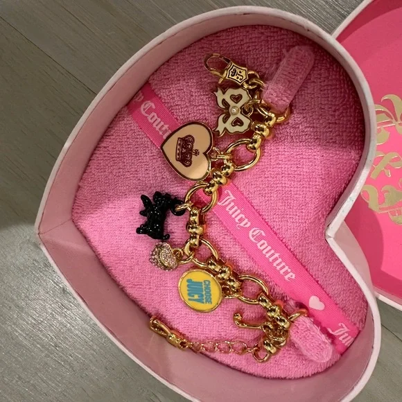 Vintage Juicy Couture children’s charm bracelet